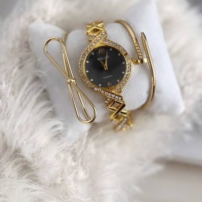 ساعت بینهایت رافا والار زنانه طلایی